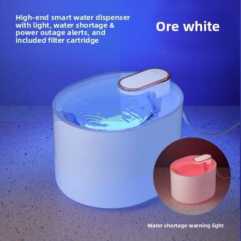 Automatic Pet Water Fountain – Circulating Cat & Dog Water Dispenser, Filtered Drinking Bowl - PawsiFypets
