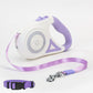 Automatic Retractable Dog Leash with LED Light - PawsiFypets