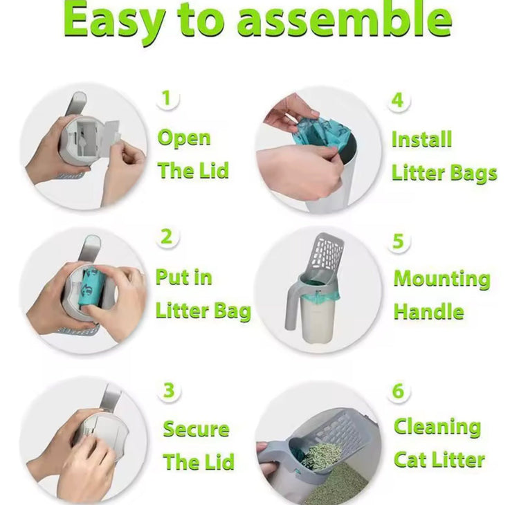 Cat Litter Scoop Set - PawsiFypets