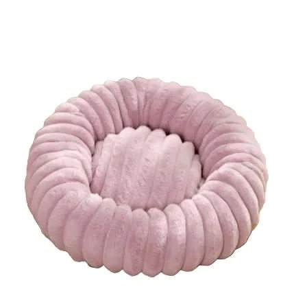 Cozy Cloud Plush Pet Bed - Ultra - Soft Round Bed for Dogs, Cats & Small Pets - PawsiFypets