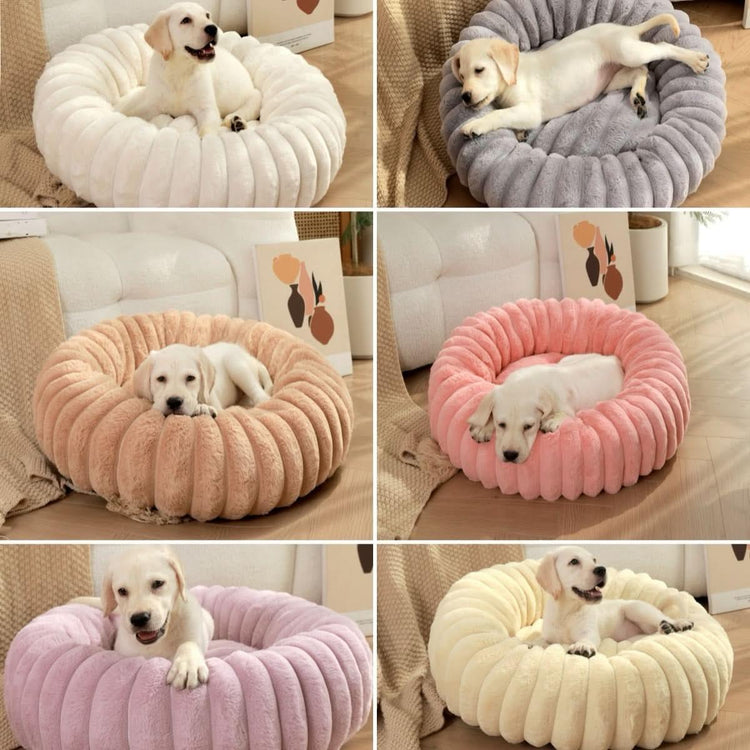 Cozy Cloud Plush Pet Bed - PawsiFypets