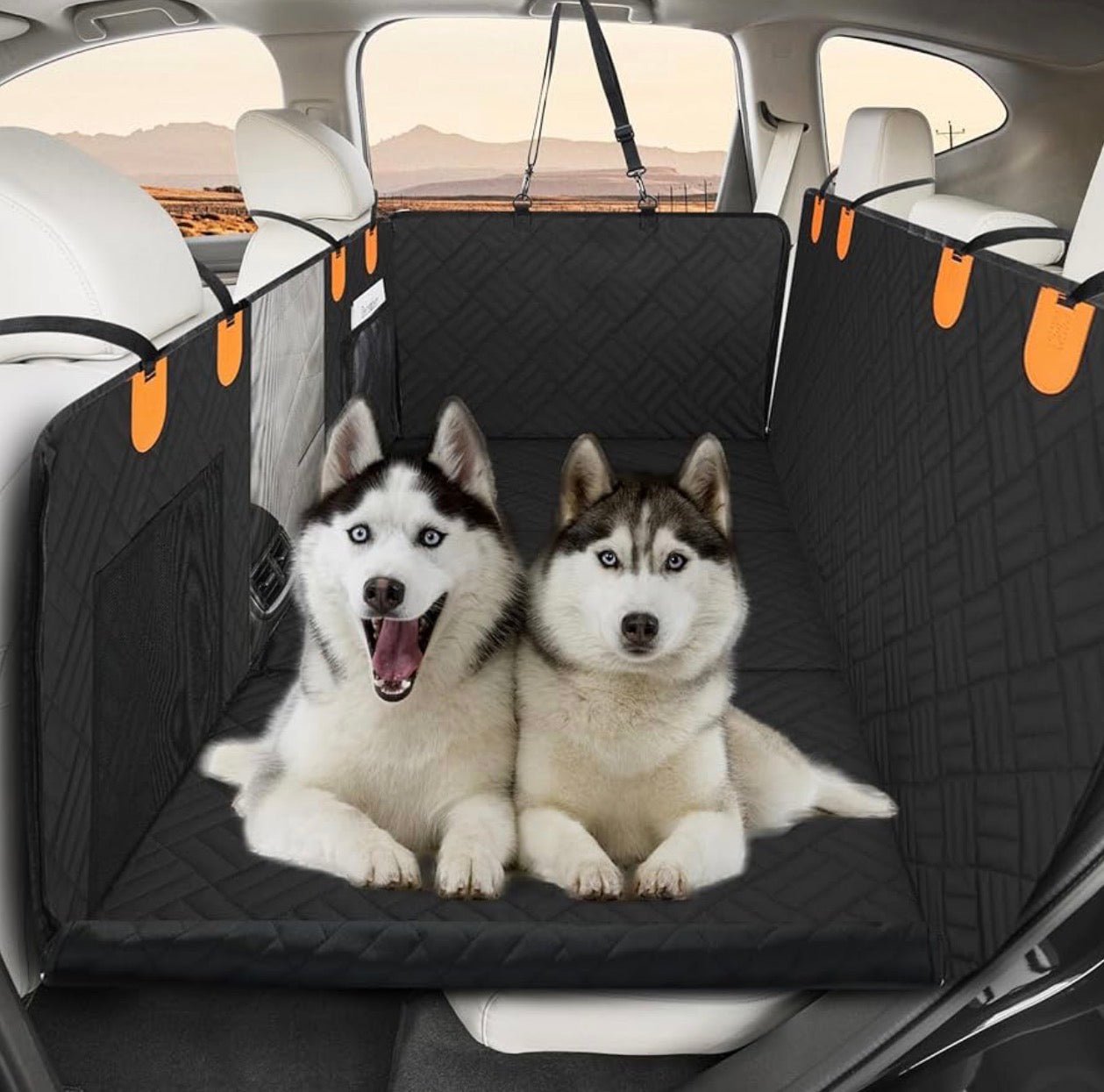 Dog Car Seat Cover | Waterproof Back Seat Hammock for Dogs - PawsiFypets