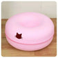 plush pet bed donut pet bed  - PawsiFypets