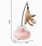 Electric Smart UFO Cat Teaser Toy - PawsiFypets