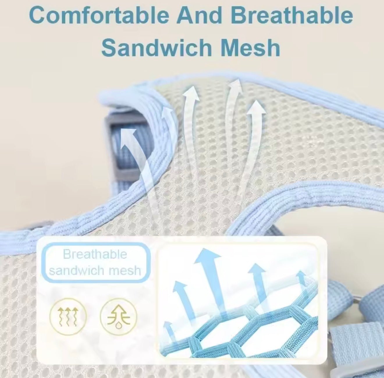 No - Pull Small Dog Harness & Matching Leash Set - PawsiFypets