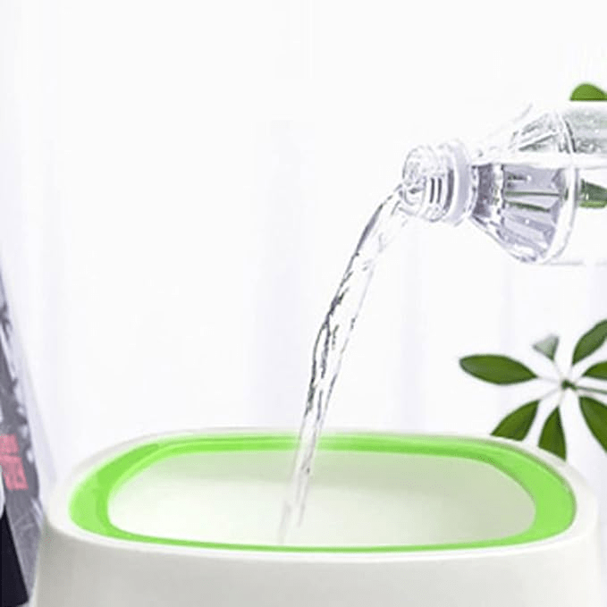 No Spill Pet Water Bowl - PawsiFypets - Grey PawsiFypets