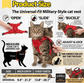 Pawsify™ Escape - Proof Adventure Tactical Cat Harness & Leash and patches Set with Handle - PawsiFypets