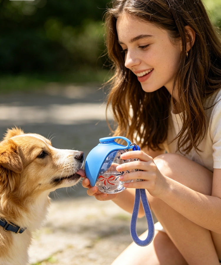 Pawsify™ Portable Dog Water Bottle – Leak - Proof Travel Water Bottle for Dogs - PawsiFypets