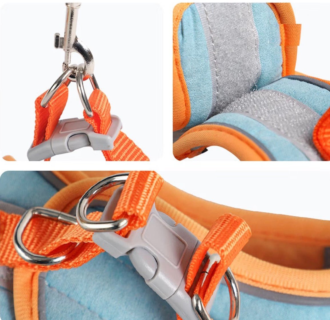 Pawsify™ Step-In Anti-Escape Reflective Cat Harness & Leash is perfect for outdoor adventures - PawsiFypets