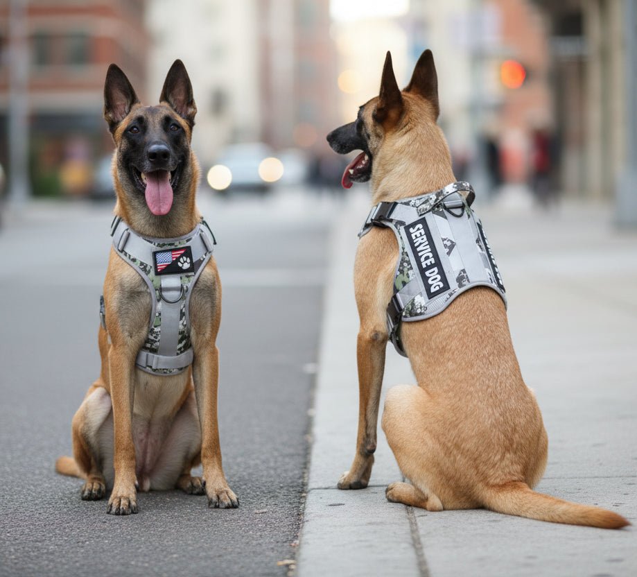 Pawsify™ Tactical Service Dog Harness Bundle | No - Pull & Escape - Proof - PawsiFypets
