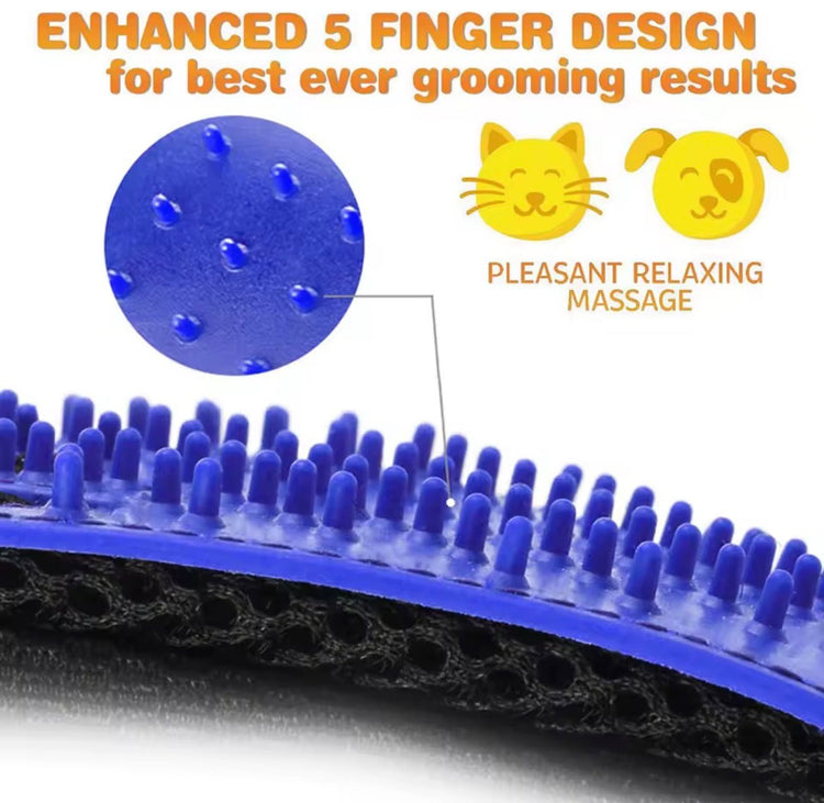 Pet Grooming Glove & Comb Set | Shedding Tool for Cats & Dogs - PawsiFypets