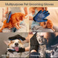 Pet Grooming Glove & Comb Set | Shedding Tool for Cats & Dogs - PawsiFypets