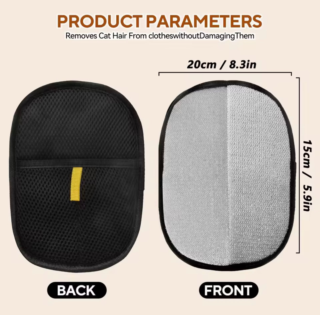 Pet Hair Remover Gloves - PawsiFypets