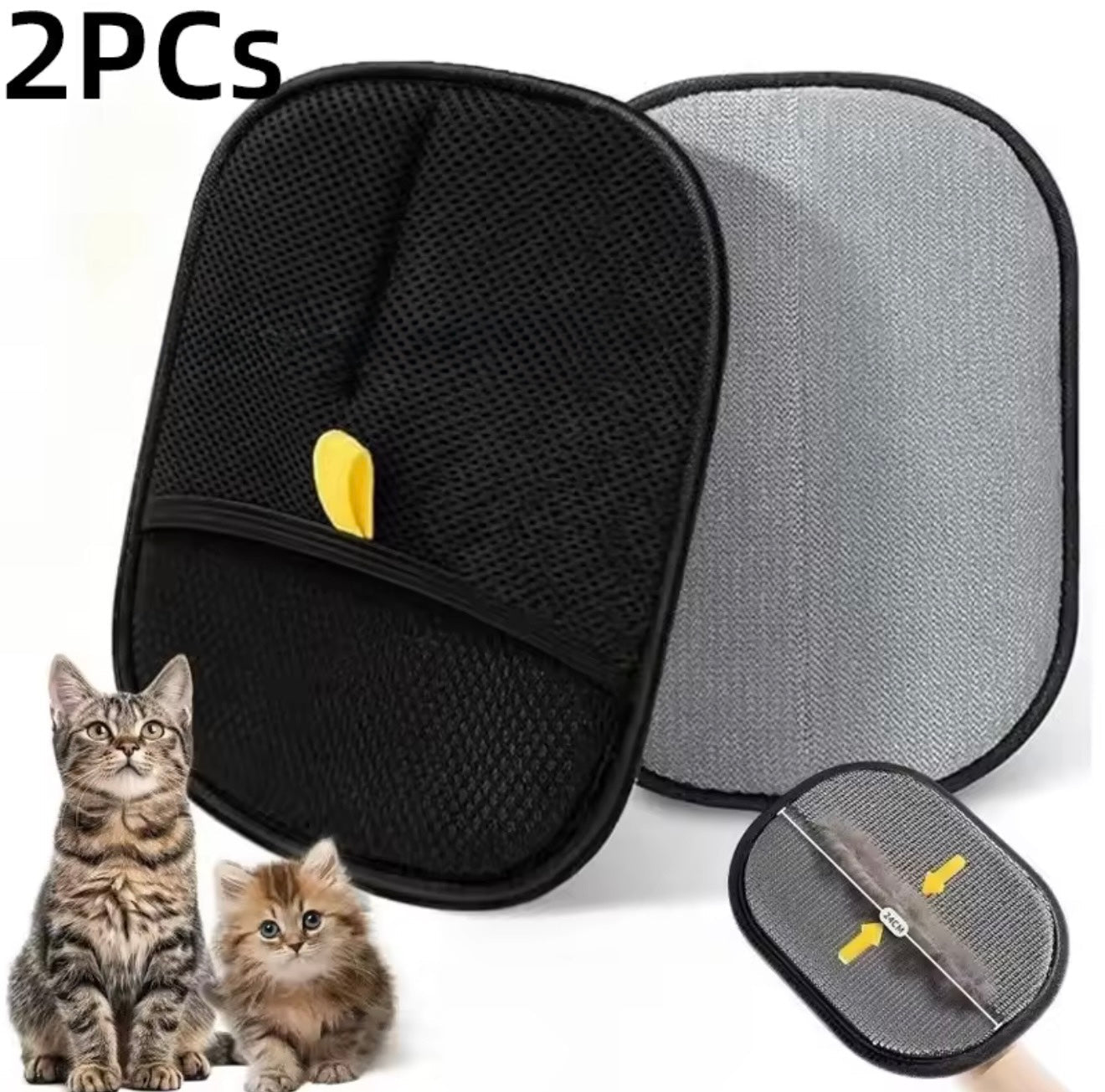 Pet Hair Remover Gloves - PawsiFypets