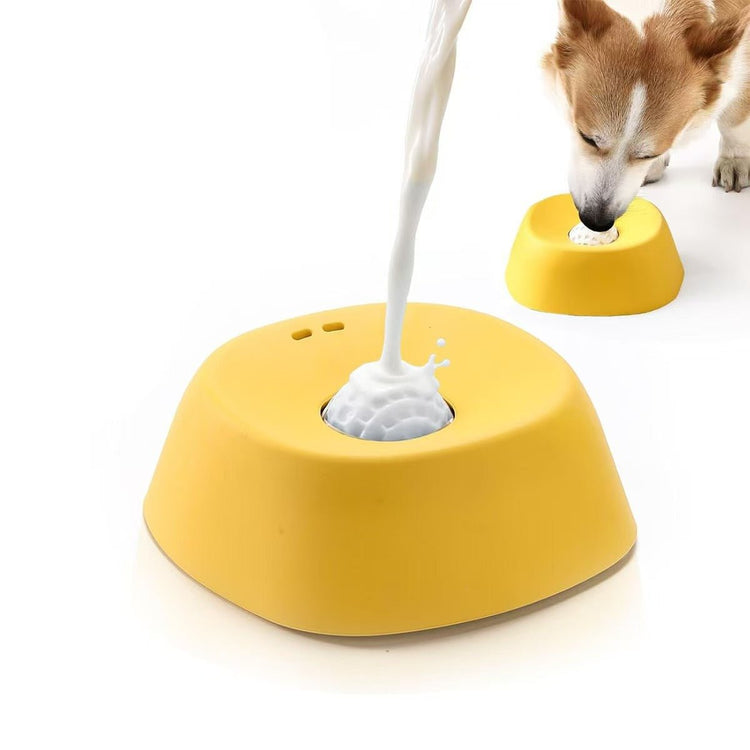 Pet Liquid Non - Slip Bone Broth Dog Licking Bowl - PawsiFypets