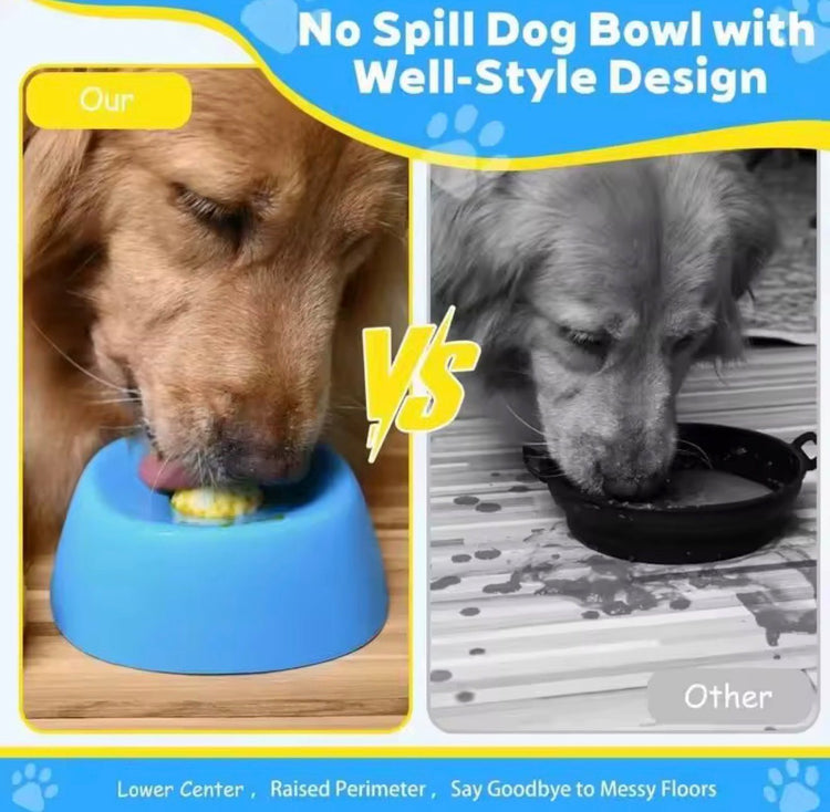 Pet Liquid Non - Slip Bone Broth Dog Licking Bowl - PawsiFypets