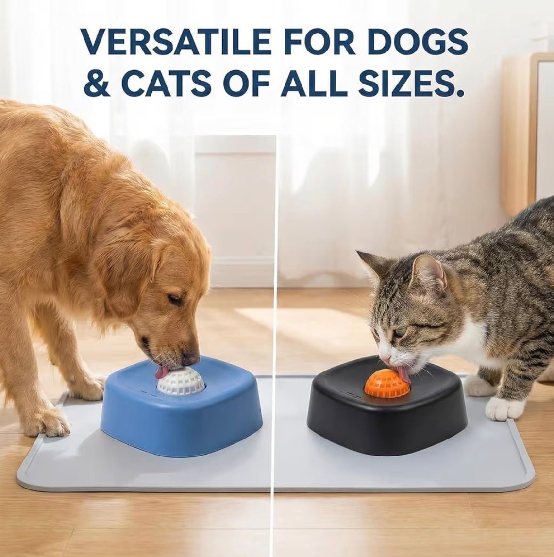 Pet Liquid Non - Slip Bone Broth Dog Licking Bowl - PawsiFypets