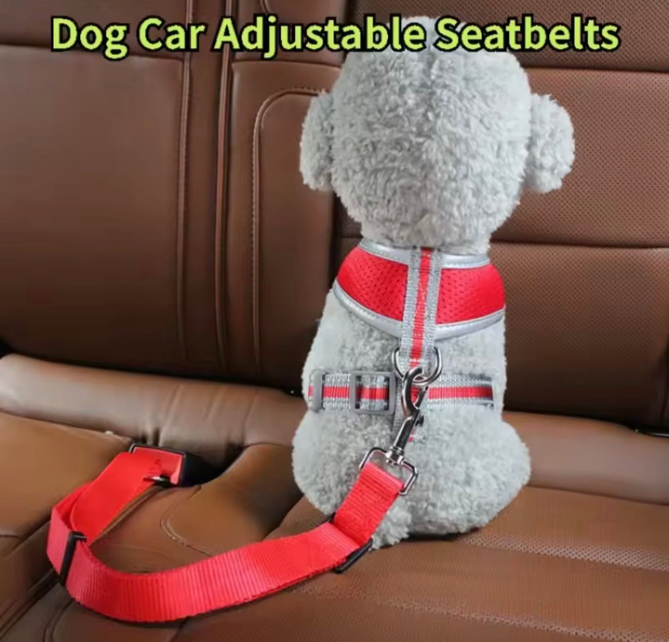 Pet Safety Dog Car Seat Belt - PawsiFypets