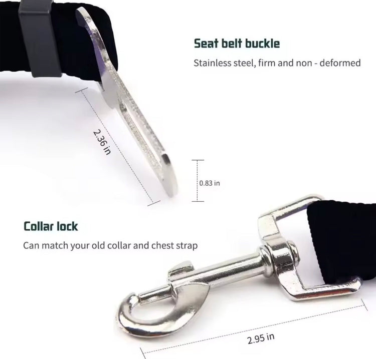 Pet Safety Dog Car Seat Belt - PawsiFypets