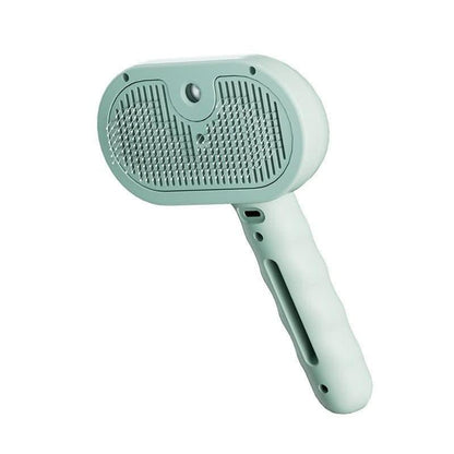 Pet Steam Brush with Water Mist Spray - PawsiFypets