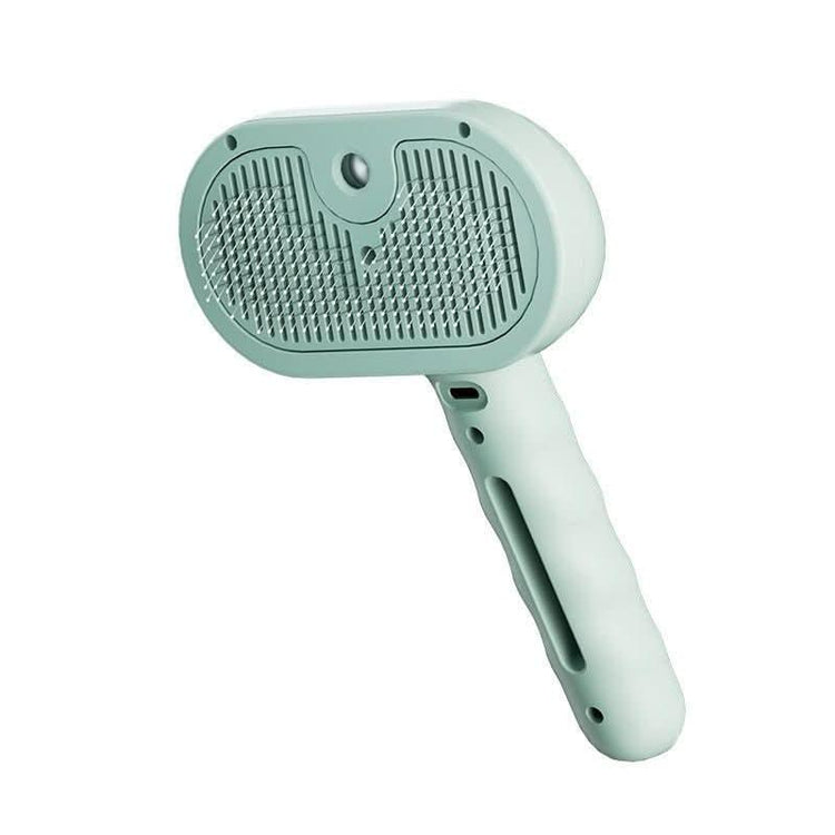 Pet Steam Brush with Water Mist Spray - PawsiFypets
