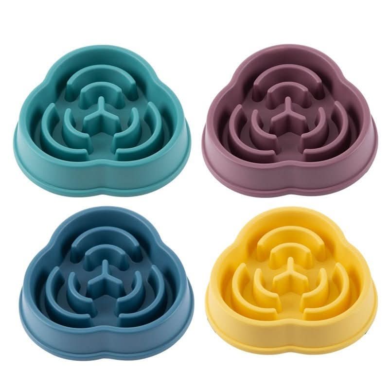 Slow Feeder Dog Bowl - PawsiFypets Pets Care - Conventional / 01 Style Blue PawsiFypets