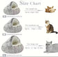 Semi - Closed Pet Bed - PawsiFypets