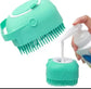 Silicone Pet Bath Brush - Gentle Massage Grooming Tool for Dogs & Cats - PawsiFypets