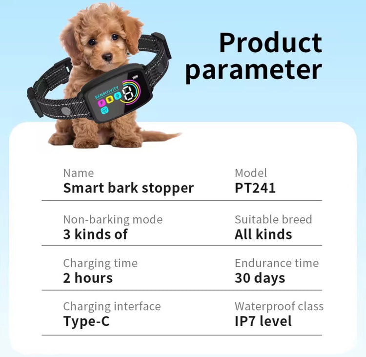 Smart Anti - Bark Fog Collar - PawsiFypets