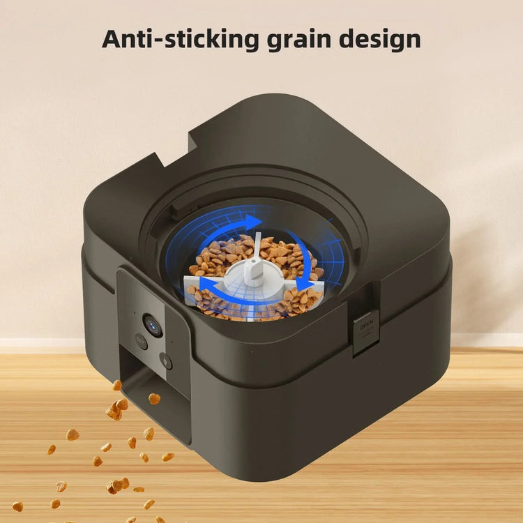 WiFi Smart Pet Feeder with HD Camera & App-Controlled Dispenser, Two-Way Audio - Remote Feeding - PawsiFypets