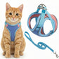 Step-in Escape-Proof Cat Harness Set, Adjustable for Walking for Small Medium Dogs/Cats - PawsiFypets