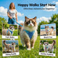 Step-in Escape-Proof Cat Harness Set, Adjustable for Walking for Small Medium Dogs/Cats - PawsiFypets