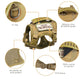 Tactical Cat Harness - Escape Proof Adventure Vest with Handle Adjustable & Reflective - PawsiFypets