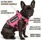 Tactical Service Dog Harness - Escape - Proof Vest with Handle + 4 Patches Included - PawsiFypets