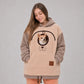 Unisex Dog & Cat Carrier Hoodie Fleece Lined Hooded Drawstring Sweatshirt - PawsiFypets
