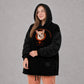 Unisex Dog & Cat Carrier Hoodie Fleece Lined Hooded Drawstring Sweatshirt - PawsiFypets