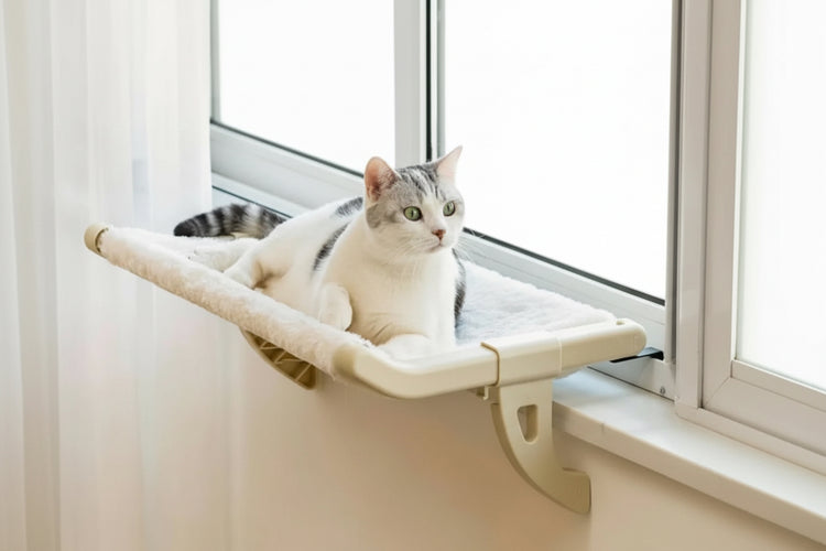 Universal Cat Hammock – Window & Bedside Hanging Bed - PawsiFypets