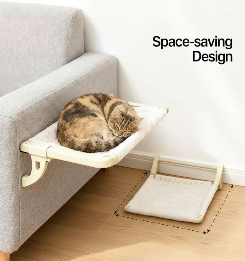 Universal Cat Hammock – Window & Bedside Hanging Bed - PawsiFypets