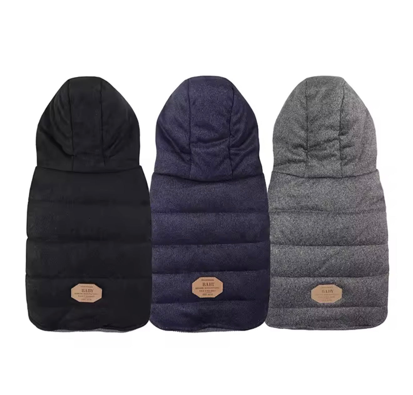 Winter Warm Pet Dog Clothes — Hooded Thick Cotton Coat & Jacket - PawsiFypets